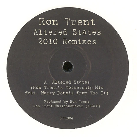 Ron Trent - Altered States 2010 Remixes