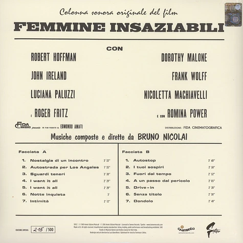 Bruno Nicolai - OST Femmine Insaziabili