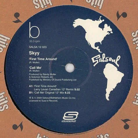 Skyy - First Time Around / Call Me