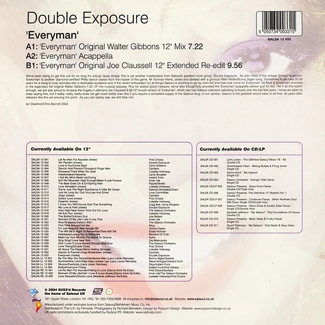 Double Exposure - Everyman