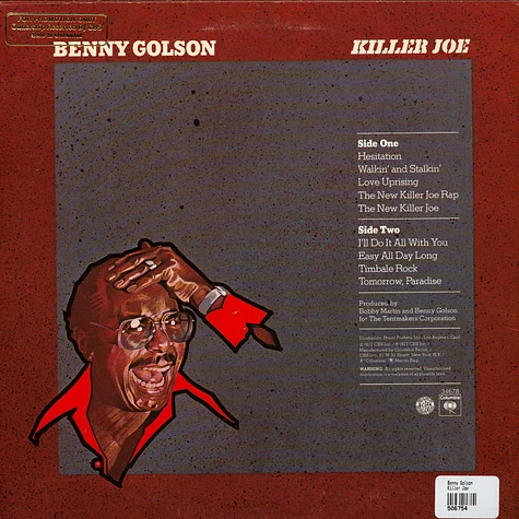 Benny Golson - Killer Joe