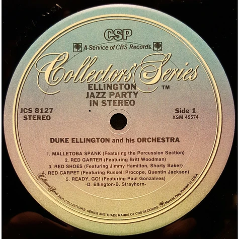 Duke Ellington And His Orchestra - Ellington Jazz Party