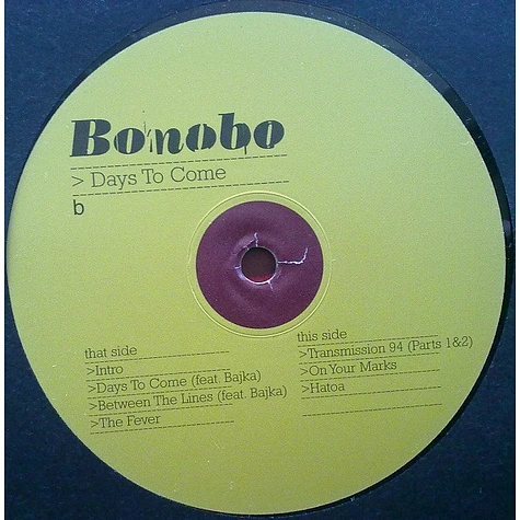 Bonobo - Days To Come