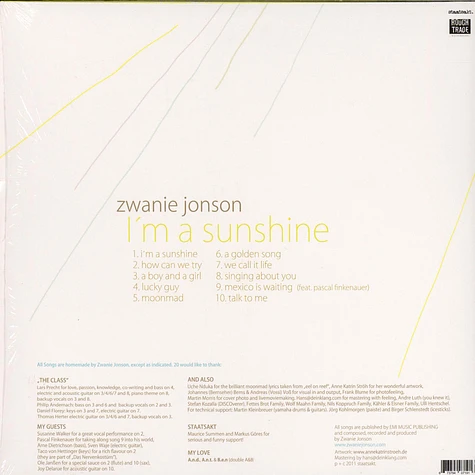 Zwanie Jonson - I'm A Sunshine