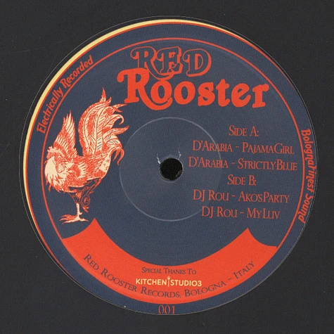D'Arabia / DJ Rou - Red Rooster EP