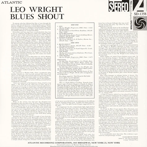 Leo Wright - Blues Shout