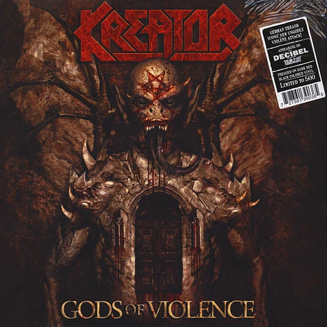 Kreator - Gods Of Violence Dark Red / Black Vinyl Edition