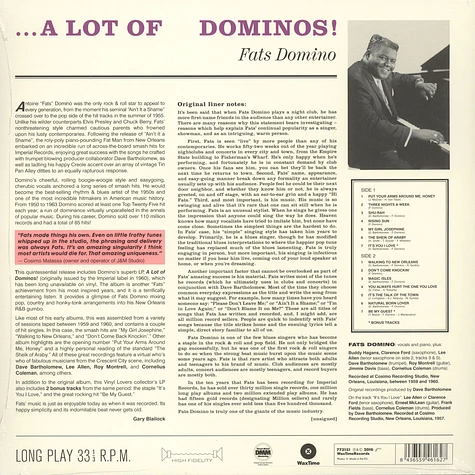 Fats Domino - A Lot Of Dominos!