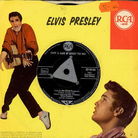 Elvis Presley And The Jordanaires - Party / Got A Lot O' Livin' To Do
