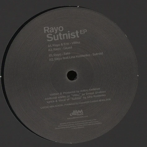Rayo - Sutnist EP