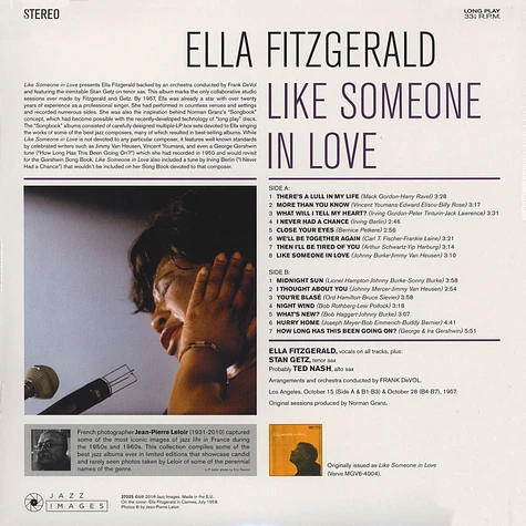 Ella Fitzgerald - Like Someone In Love - Leloir Collection