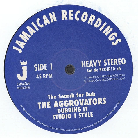 Aggrovators - The Search For Dub