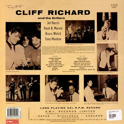 Cliff Richard & The Drifters - Cliff