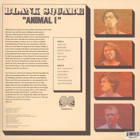 Blank Square - Animal I