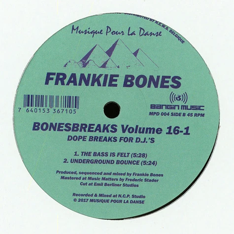Frankie Bones - Bonesbreaks Volume 16-1