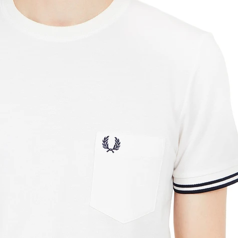 Fred Perry - Twin Tipped Pique Pocket T-Shirt