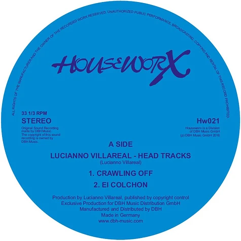 Lucianno Villareal - Head Tracks
