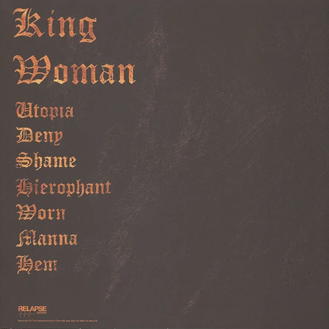 King Woman - Created In The Image Of Suffering