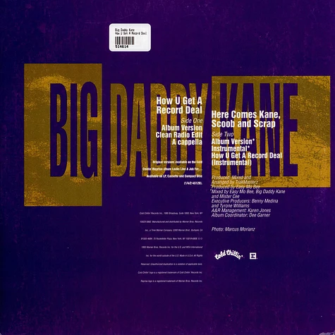 Big Daddy Kane - How U Get A Record Deal