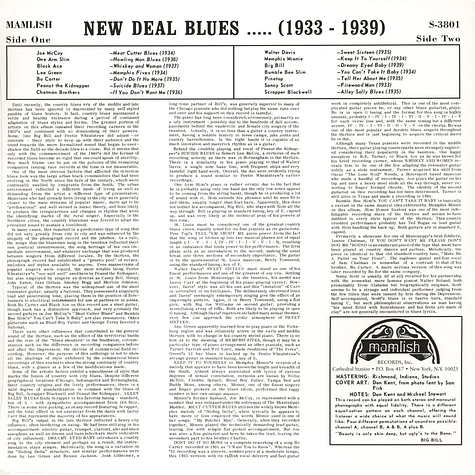 V.A. - New Deal Blues