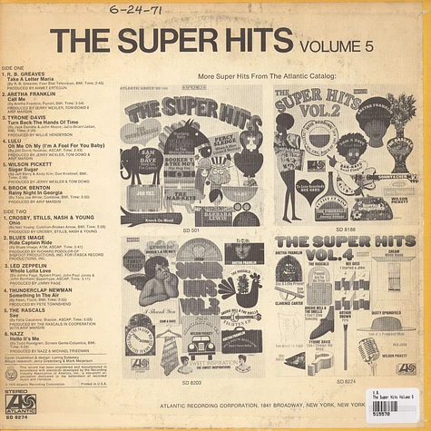 V.A. - The Super Hits Volume 5