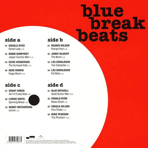 V.A. - Blue Break Beats Volume 2 Red Vinyl Edition