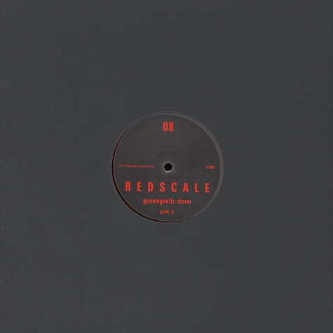 Grad_U - Redscale 08 Red-Black Marbled Vinyl Edition