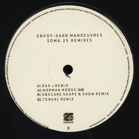 Envoy - Dark Manoeuvres Remixes