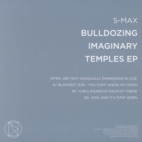 S-Max - Bulldozing Imaginery Temples EP