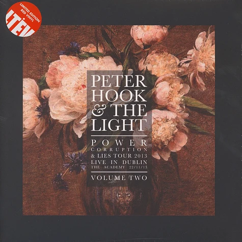 Peter Hook & The Light - Power Corruption And Lies - Live In Dublin Volume 2