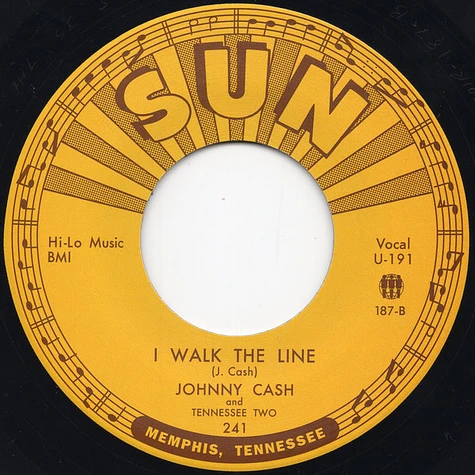 Johnny Cash & The Tennessee Two - Get Rhythm / I Walk The Line