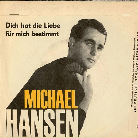 Gerd Michaelis-Chor / Michael Hansen - Freu Dich / Dich Hat Die Liebe Für Mich Bestimmt