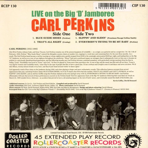 Carl Perkins - Live At The Big 'D' Jamboree