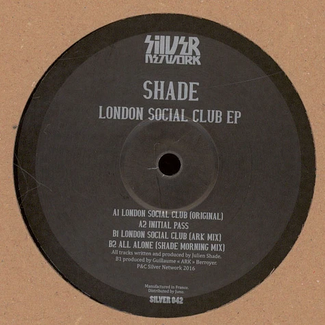 Shade - London Social Club EP