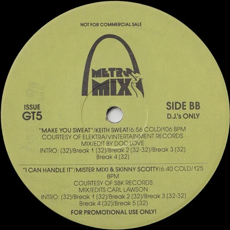 V.A. - Metro Mix (Issue GT5)