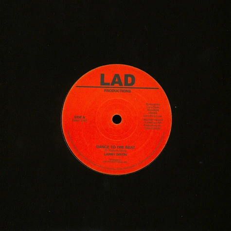 Larry Dixon - Dance To The Beat