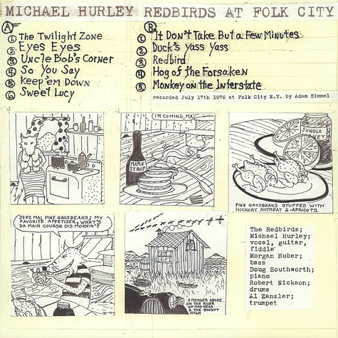 Michael Hurley - Redbirds At Folk City
