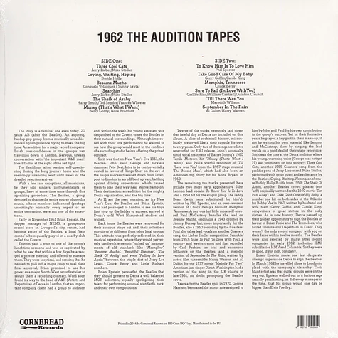 The Beatles - 1962 The Audition Tapes