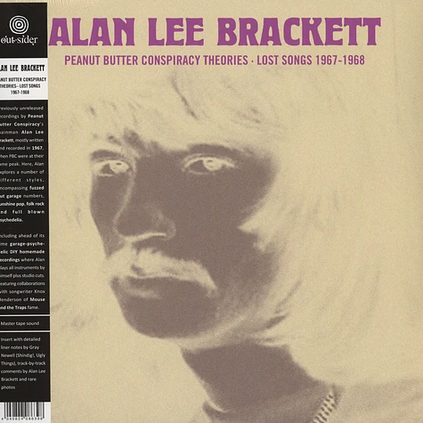 Brackett, Alan Lee - Peanut Butter Conspiracy Theories-Lost Songs 67-68