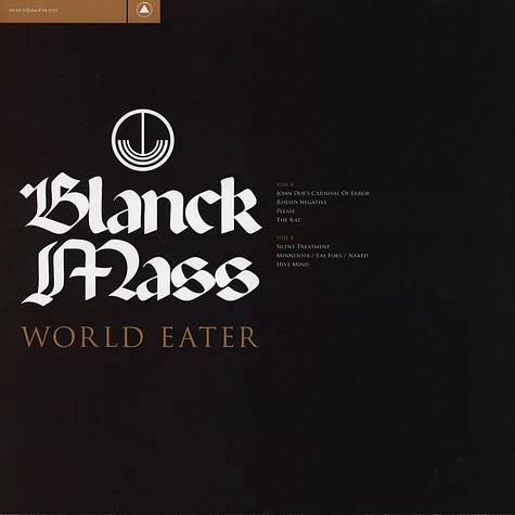 Blanck Mass - World Eater Colored Vinyl Edition