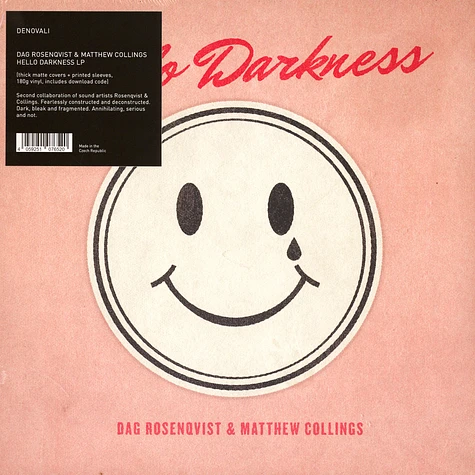 Matthew Collings + Dag Rosenqvist - Hello Darkness