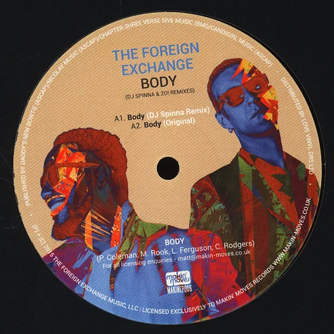 The Foreign Exchange - Body