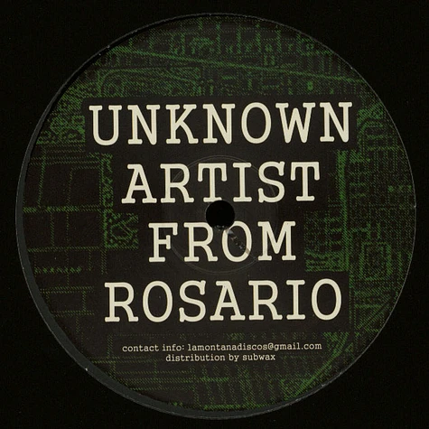 Unknown Artist From Rosario - Unknown Artist From Rosario