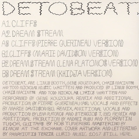 Detobeat - Cliffs EP
