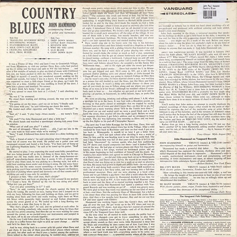 John Paul Hammond - Country Blues