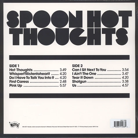Spoon - Hot Thoughts Red Vinyl Edition