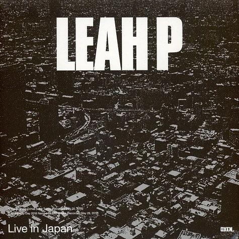Leah P - Live In Japan