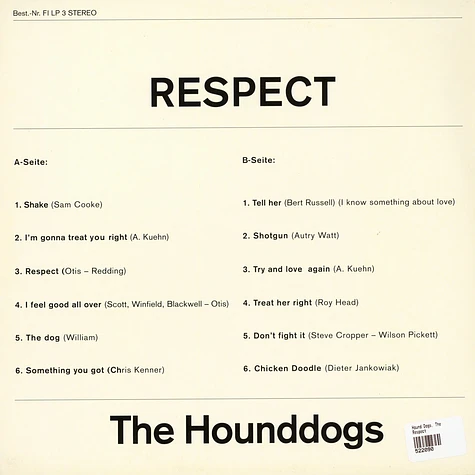 The Hound Dogs - Respect