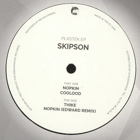 Skipson - Plastek EP Edward Giegling Remix