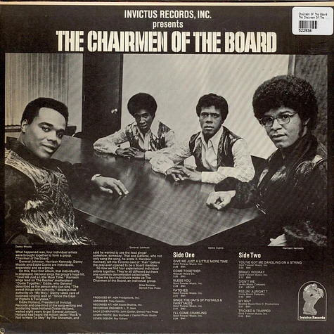 Chairmen Of The Board - The Chairmen Of The Board